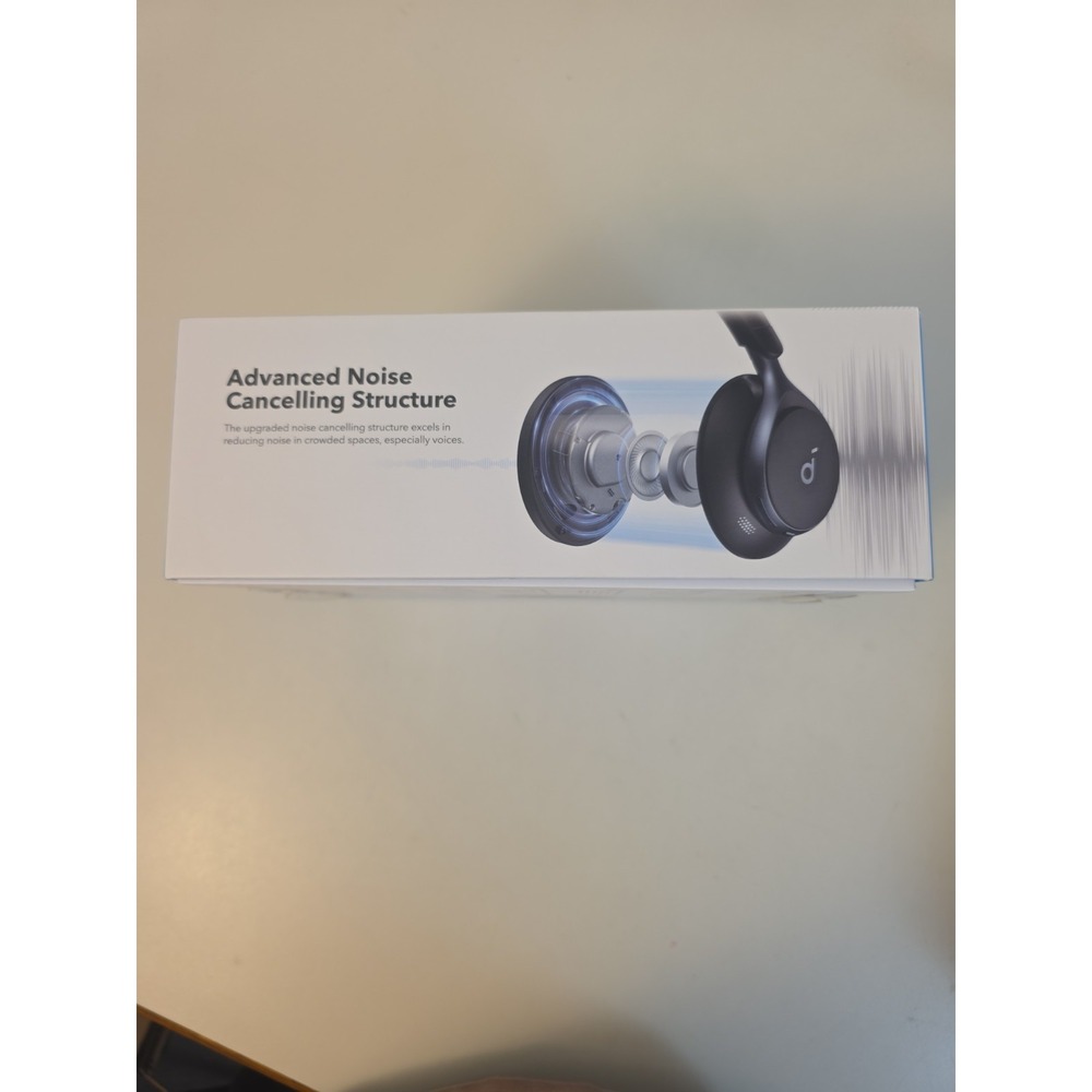 Soundcore Space One Wireless Headphones 40H ANC Playtime Noise Cancelling Tested - Picture 3 of 5